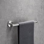 KOL Towel Holder Black | Wall Towel Holder in Stainless Steel