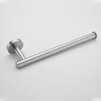 KOL Towel Holder Black | Wall Towel Holder in Stainless Steel