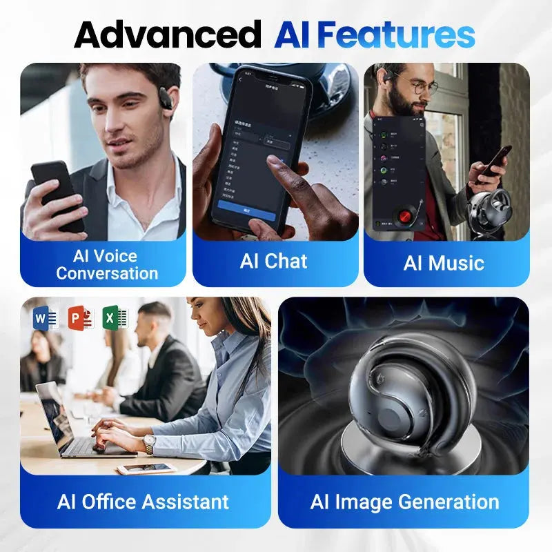 Wireless Bluetooth Translation Earbuds – Real-Time Language Assistance Worldwide