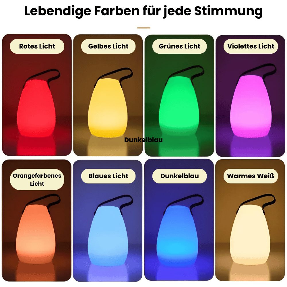 Wireless LED Table Lamp | Portable Waterproof Light