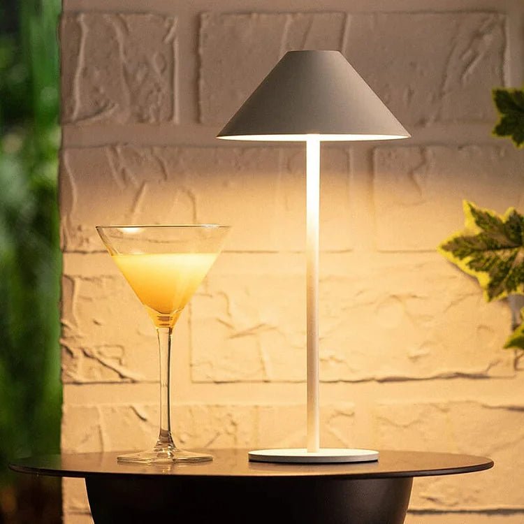 Wireless Table Lamp Black | Touch-Dimmable LED Table Light