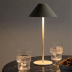 Wireless Table Lamp Black | Touch-Dimmable LED Table Light