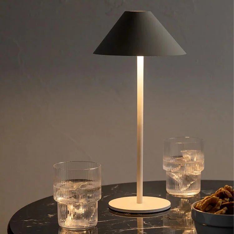 Wireless Table Lamp Black | Touch-Dimmable LED Table Light