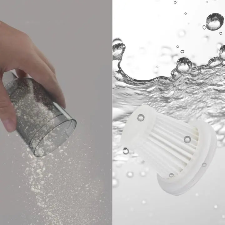 Wireless 3-in-1 Mini Vacuum Cleaner – Vacuuming, Blowing & Brushing in one
