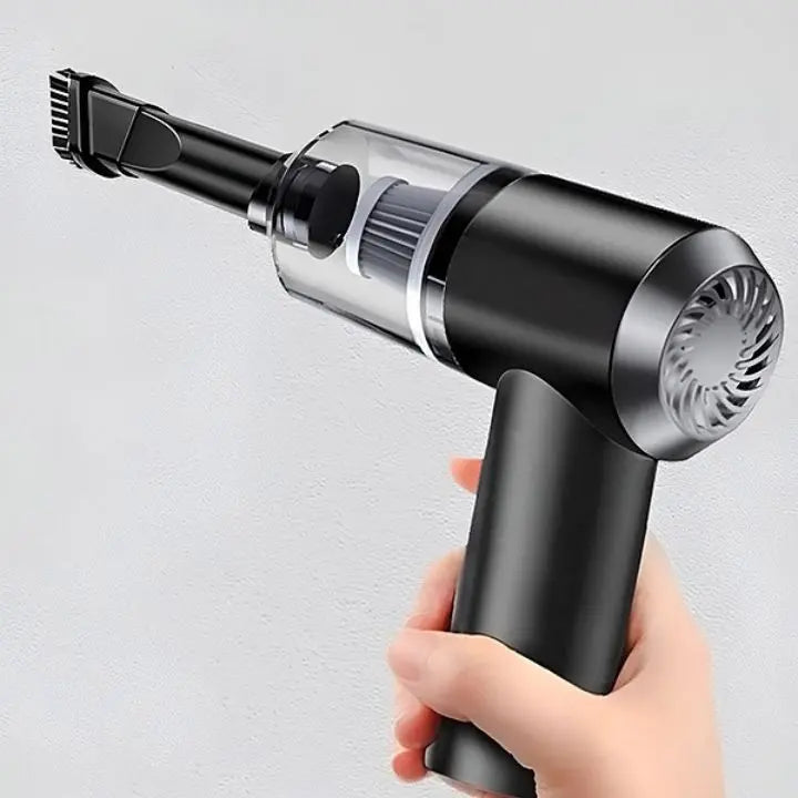 Wireless 3-in-1 Mini Vacuum Cleaner – Vacuuming, Blowing & Brushing in one