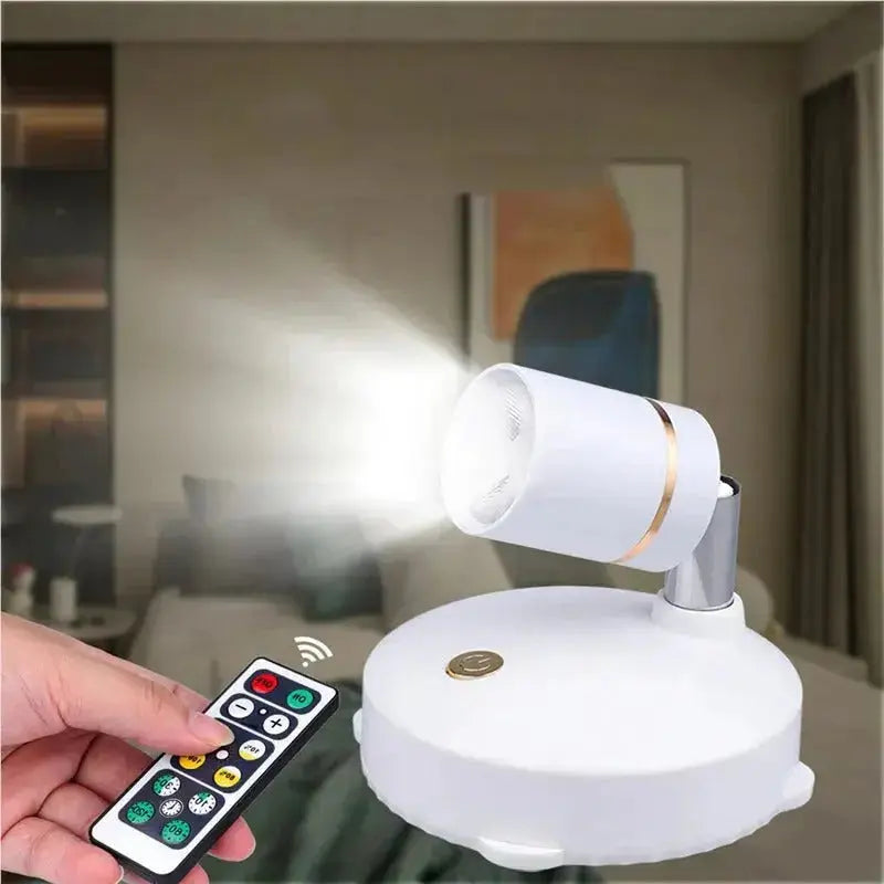 Wireless LED Spotlight – Flexible, Dimmable, Stylish