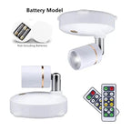 Wireless LED Spotlight – Flexible, Dimmable, Stylish