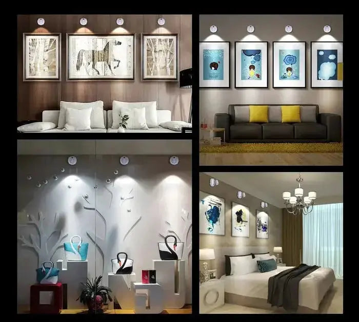 Wireless LED Spotlight – Flexible, Dimmable, Stylish