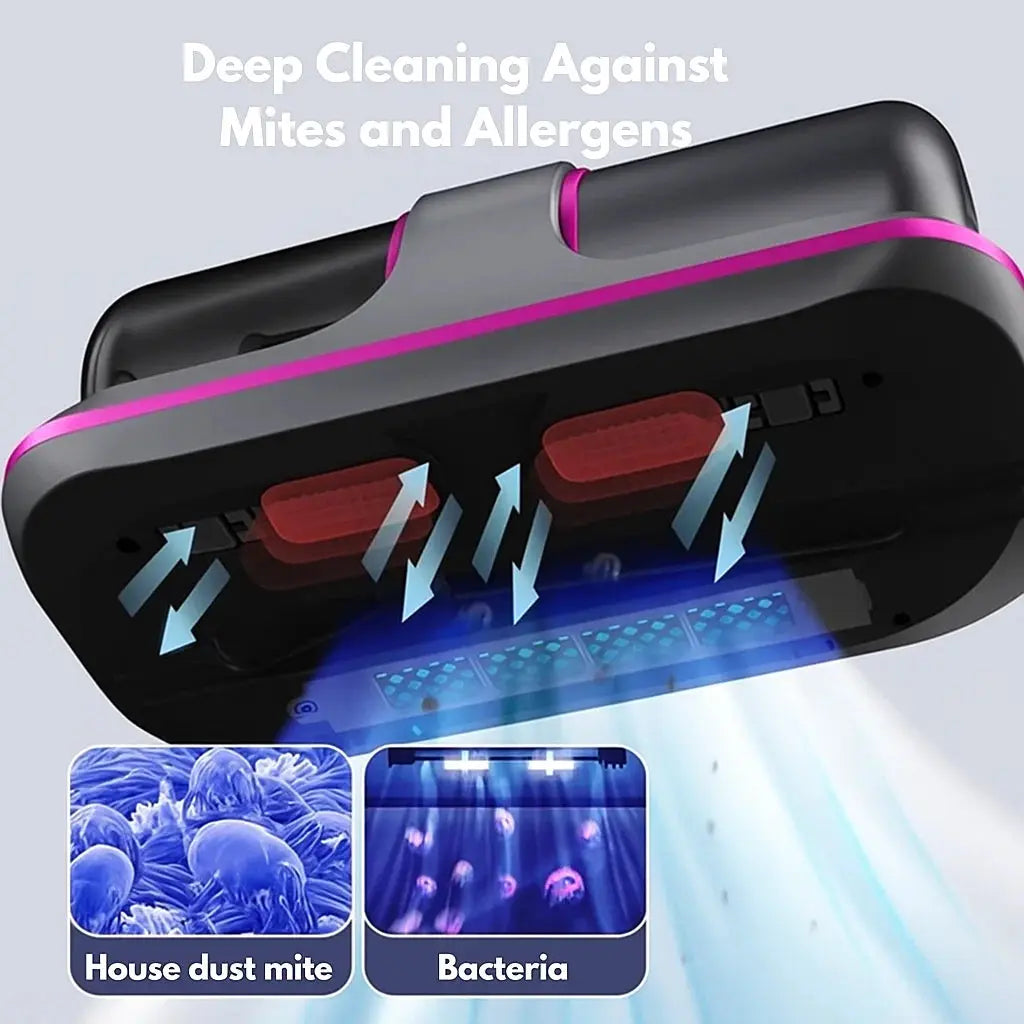 Cordless vacuum cleaner for furniture — Lightweight & rechargeable device