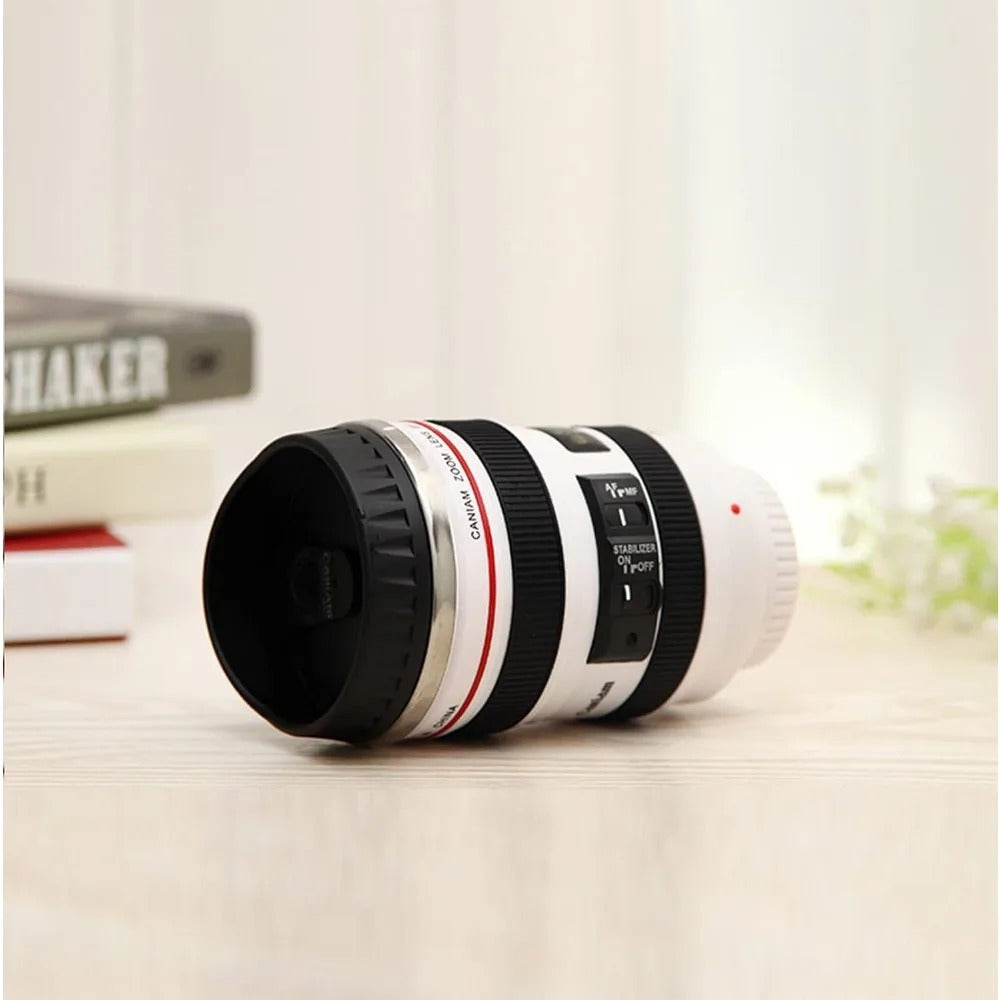 Camera Lens Shaped Coffee Mug - FocusMug