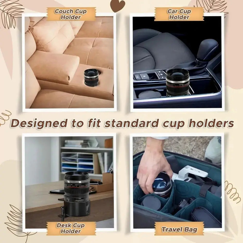 Camera Lens Mug – Insulating and decorative