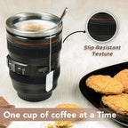 Camera Lens Mug – Insulating and decorative