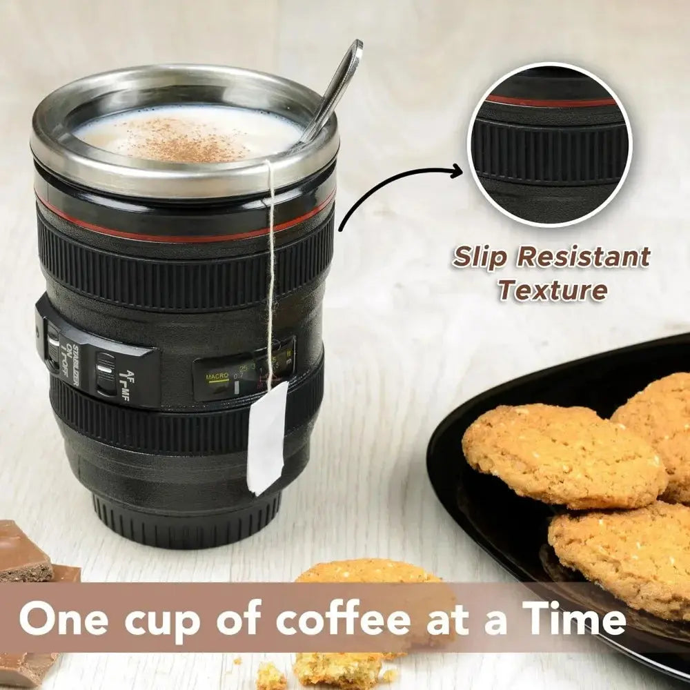 Camera Lens Mug – Insulating and decorative