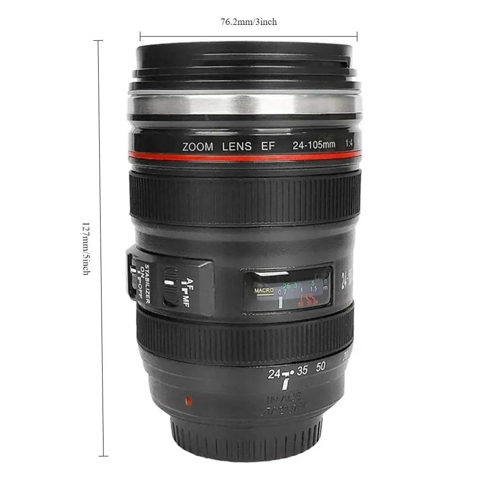 Camera Lens Mug – Insulating and decorative