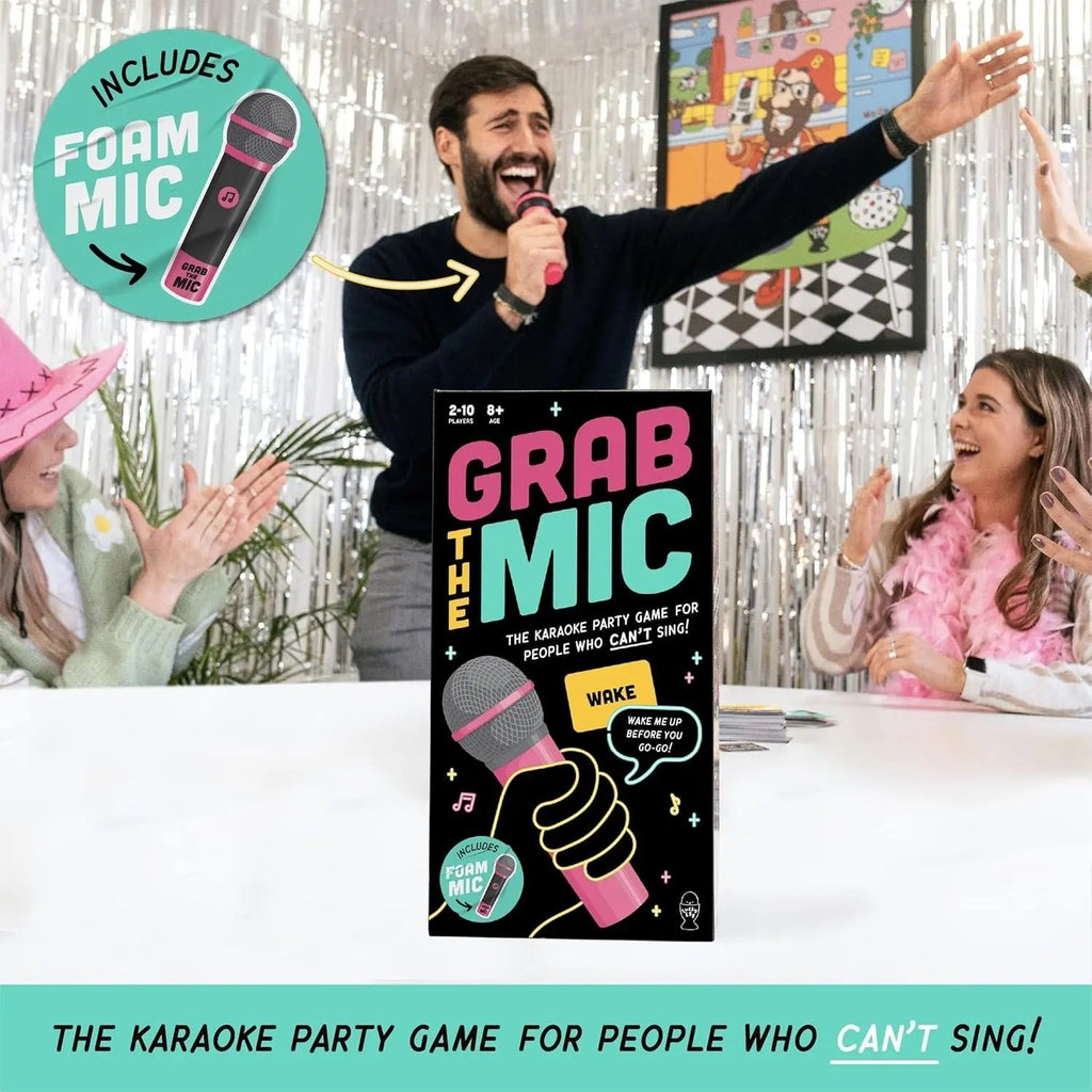 Karaoke party game for non-singers