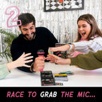 Karaoke party game for non-singers