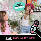 Karaoke party game for non-singers