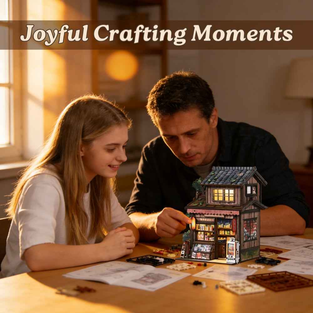 Kasuga Grocery Store DIY Mini Book Nook Kit