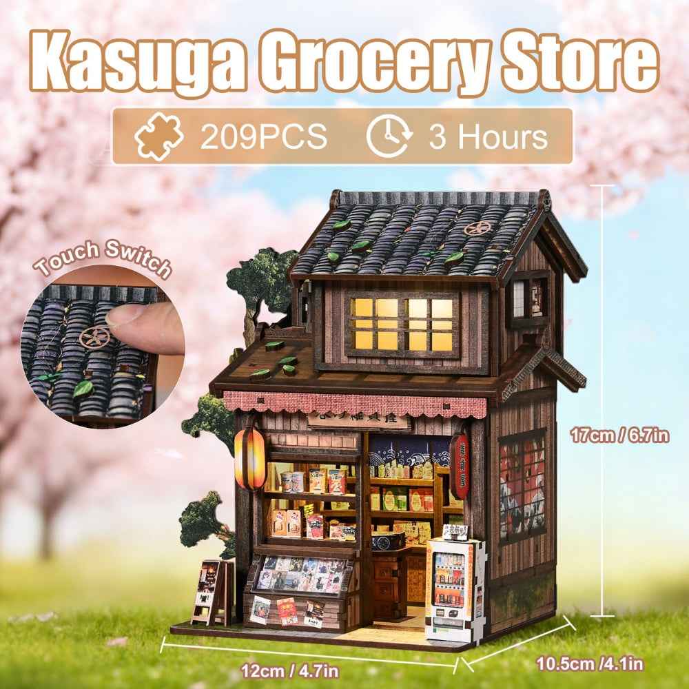 Kasuga Grocery Store DIY Mini Book Nook Kit