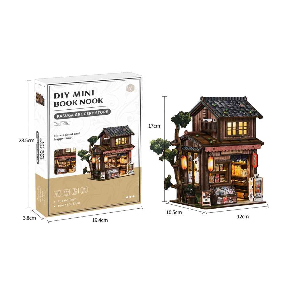 Kasuga Grocery Store DIY Mini Book Nook Kit