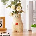 Cat wooden vase – Decor & gift for cat lovers