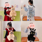 Cute Cat Plush Backpack