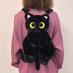 Cute Cat Plush Backpack
