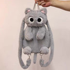 Cute Cat Plush Backpack