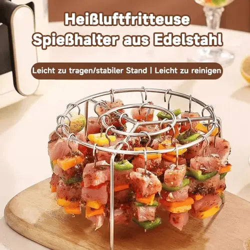 Kebab Grill for Hot Air Fryers – Even Cooking & BBQ Enjoyment