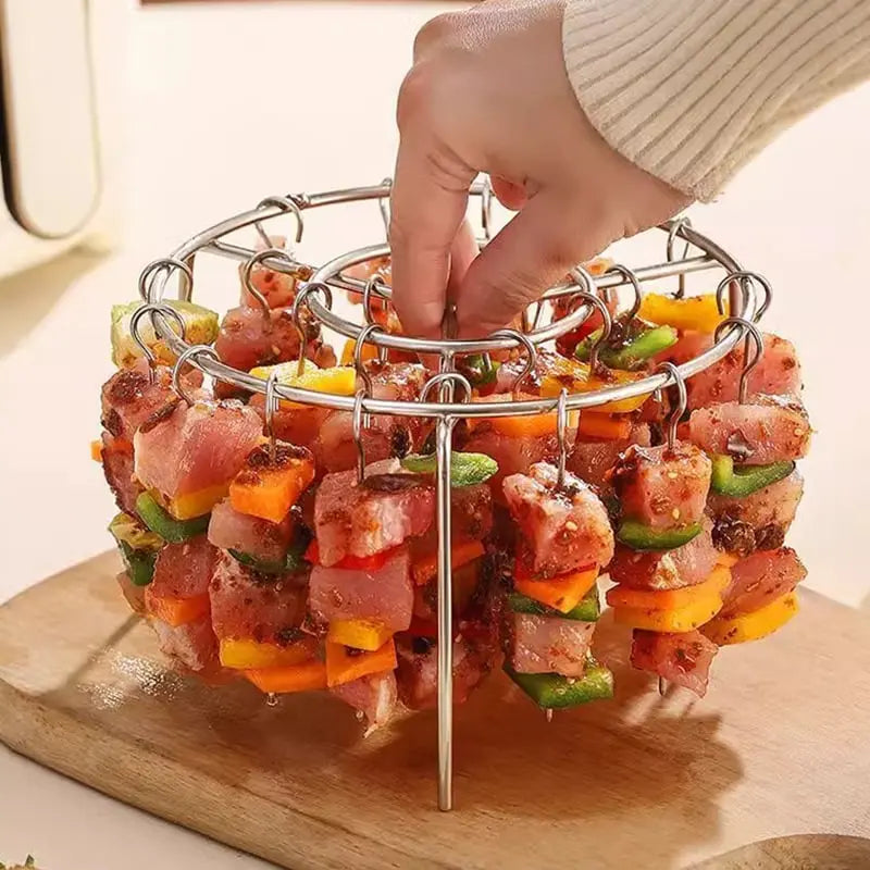 Kebab Grill for Hot Air Fryers – Even Cooking & BBQ Enjoyment