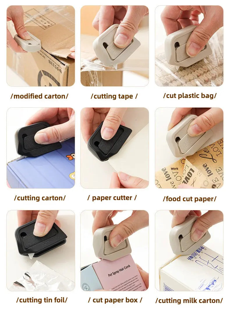 Ceramic box cutter – With automatic blade retraction & magnet function