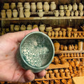 Ceramic Herb Stripper with Rustic Artisan Charm