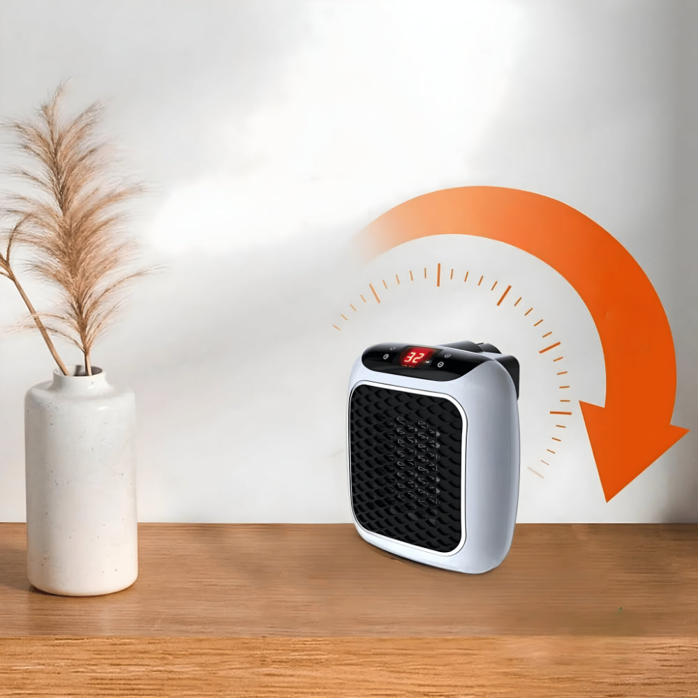 WarmiWall Ceramic Wall Heating – Energy-efficient Mini-radiator with Thermostat