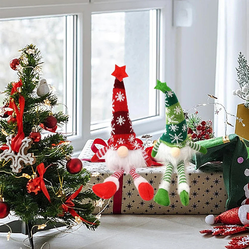 Christmas Advent Calendar with 24 Unique Gnome Dolls – Festive Countdown for Kids, Plush Decoration