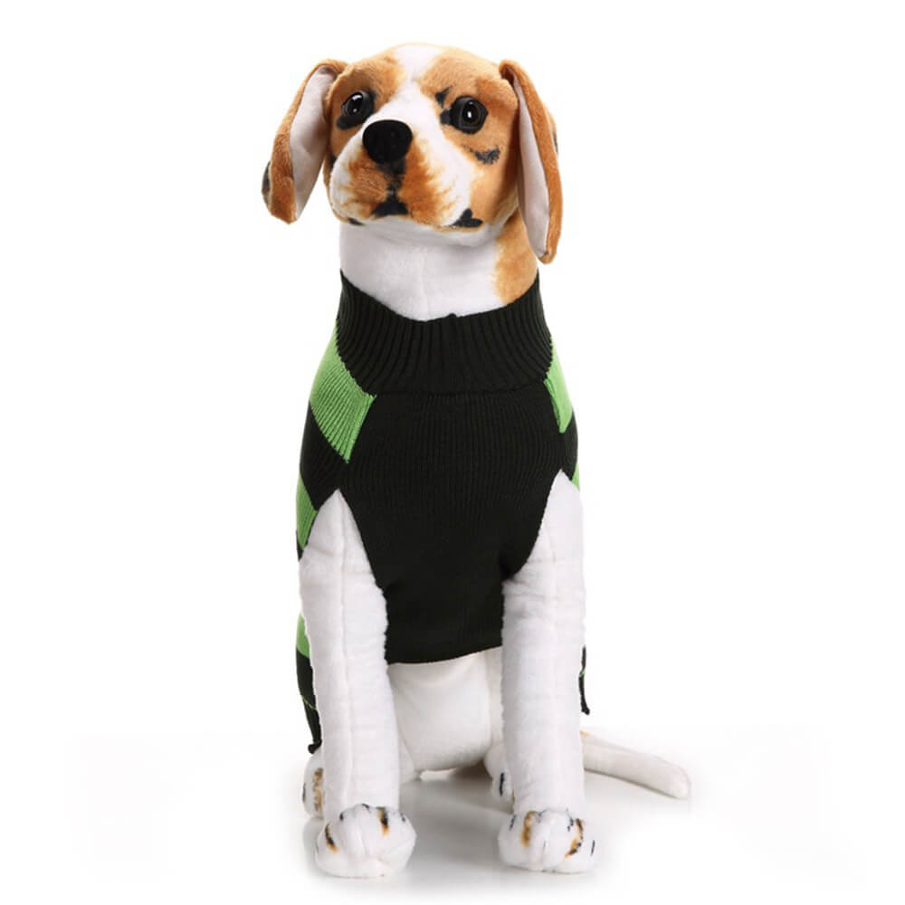 Christmas Sweater for Dogs - Festive Reindeer with Various Prints
