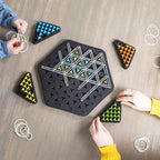 Chain Triangle Strategy Game – elegant thinking game for 2–4 players