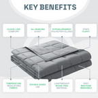 All Seasons Cloud-Soft Duvet | Gentle on Skin, Cozy & Breathable for Twin, Full, Queen, King Sizes