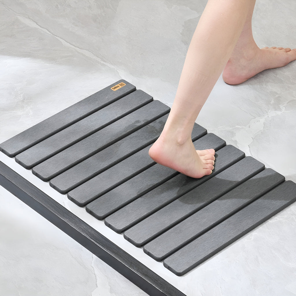 Diatomaceous Earth Bath Mat | Non-slip Bathroom Rug 59x39 cm