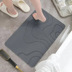 Diatomaceous Earth Bath Mat | Non-slip Bathroom Rug 40x60 cm