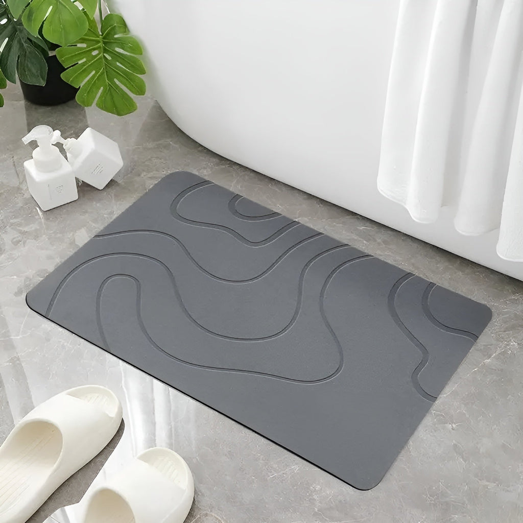 Diatomaceous Earth Bath Mat | Non-slip Bathroom Rug 40x60 cm
