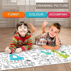 Children's Creative Stencil Roller – Reusable Art Sticker Set for Kids