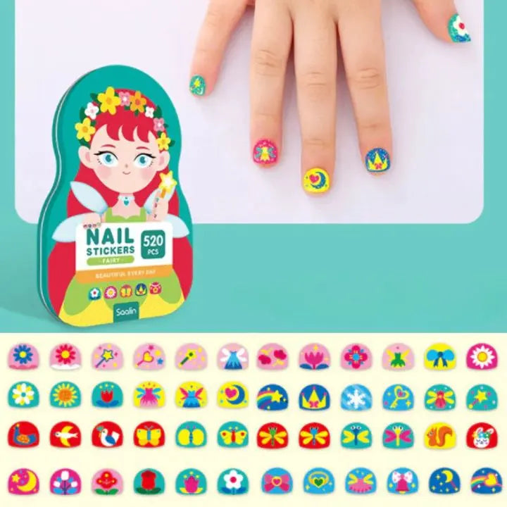 Kids Nail Sticker Set – Fun, Safe Nail Art