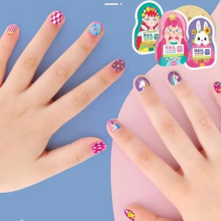 Kids Nail Sticker Set – Fun, Safe Nail Art