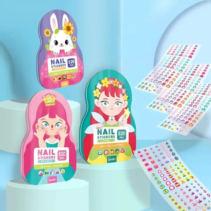 Kids Nail Sticker Set – Fun, Safe Nail Art