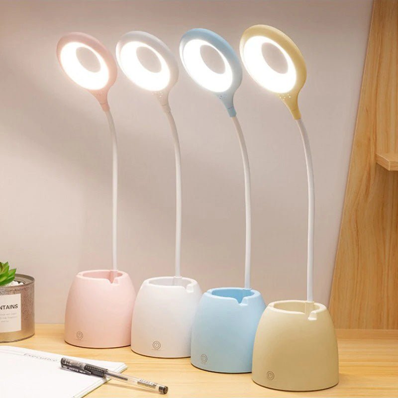 Kids Table Lamp | With Phone Holder and LED Lighting