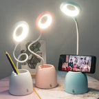 Kids Table Lamp | With Phone Holder and LED Lighting