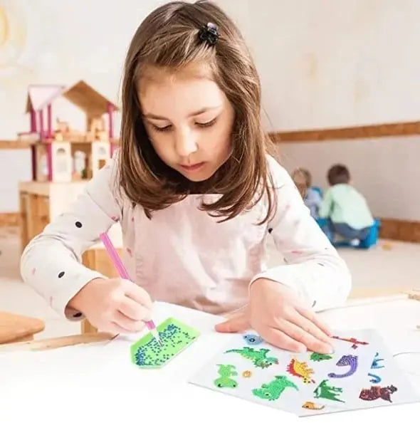 Child-friendly Diamond Sticker Set – With non-toxic Glitter Stones