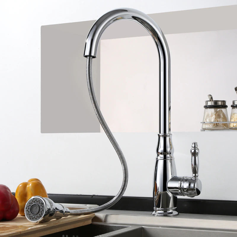Ashby - Retractable kitchen faucet