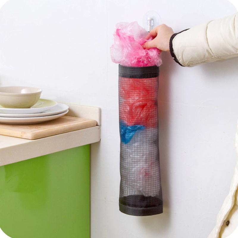 Kitchen Storage Rack Organizer Shower Shelf Kitchen Storage Box,Grocery Bag Holder