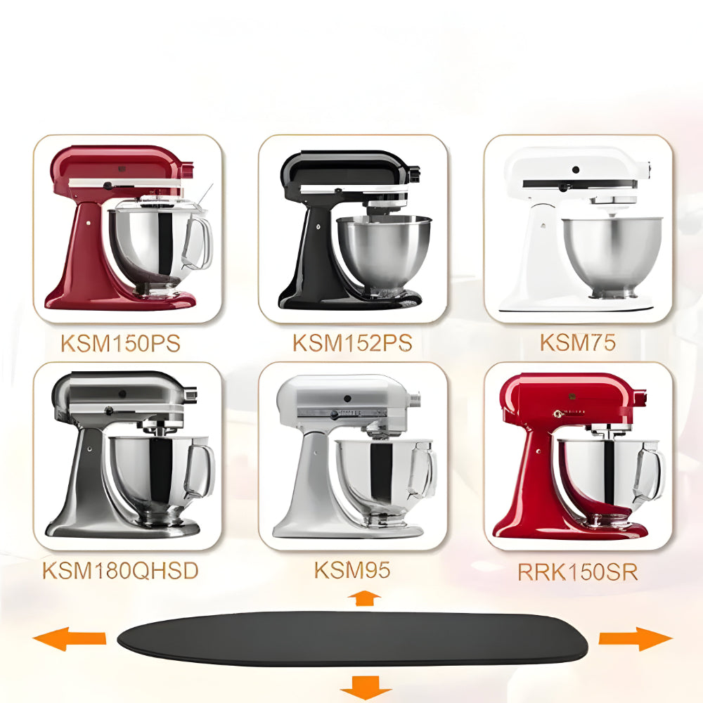 Kitchen Appliance Slider Mat Non Slip Pad